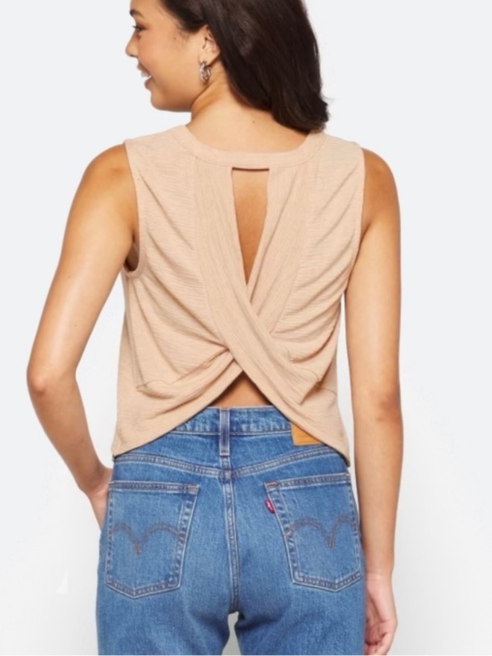 Stitch Fix Back Cross Tank